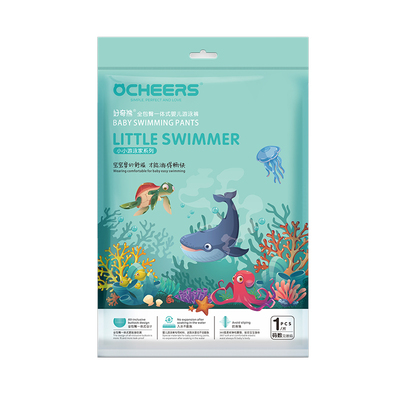 婴儿游泳纸尿裤一次性防水拉拉裤