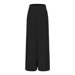 halfmoon设计师品牌LOOKNOW秋冬新款高腰毛织裙裤女