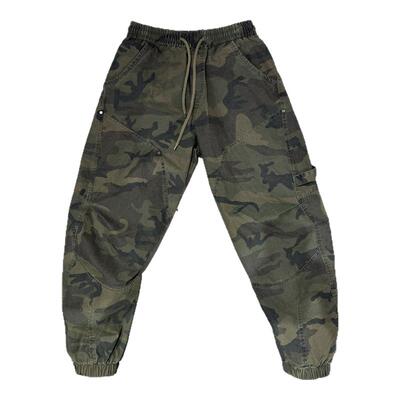 潮牌高街痞帅迷彩工装裤