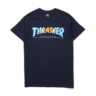 【超限定】Thrasher Argentina Tee 美版 火焰阿根廷印花短袖T恤
