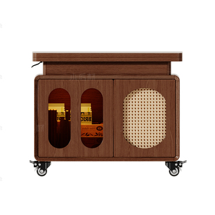 可移动边几客厅家用茶几升降沙发边柜侧柜精致小桌子高级感餐边桌