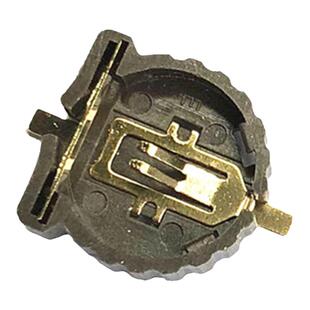 CR1220 纽扣电池座 BS-1220-2 引脚镀金 贴片电池座 环保全新现货