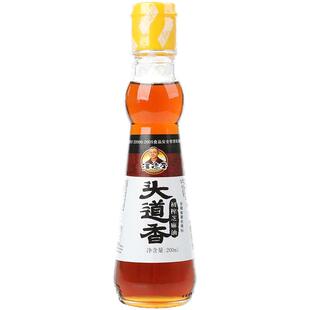 汪德荣头道压榨香油400ml纯芝麻油火锅油碟凉拌蘸料自榨芝麻油