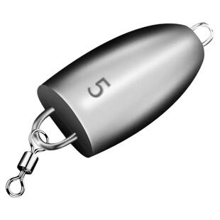 路亚铅坠高锑合金带八字环卡罗钓组可当助投器倒钓铅远投子弹铅皮