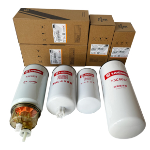 柳工850H铲车855N机油柴滤油水分离器856/50CN870H装载机保养滤芯