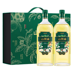 得尔乐有机冷榨纯正山茶油江西茶籽油食用油礼盒装正宗纯正旗舰店