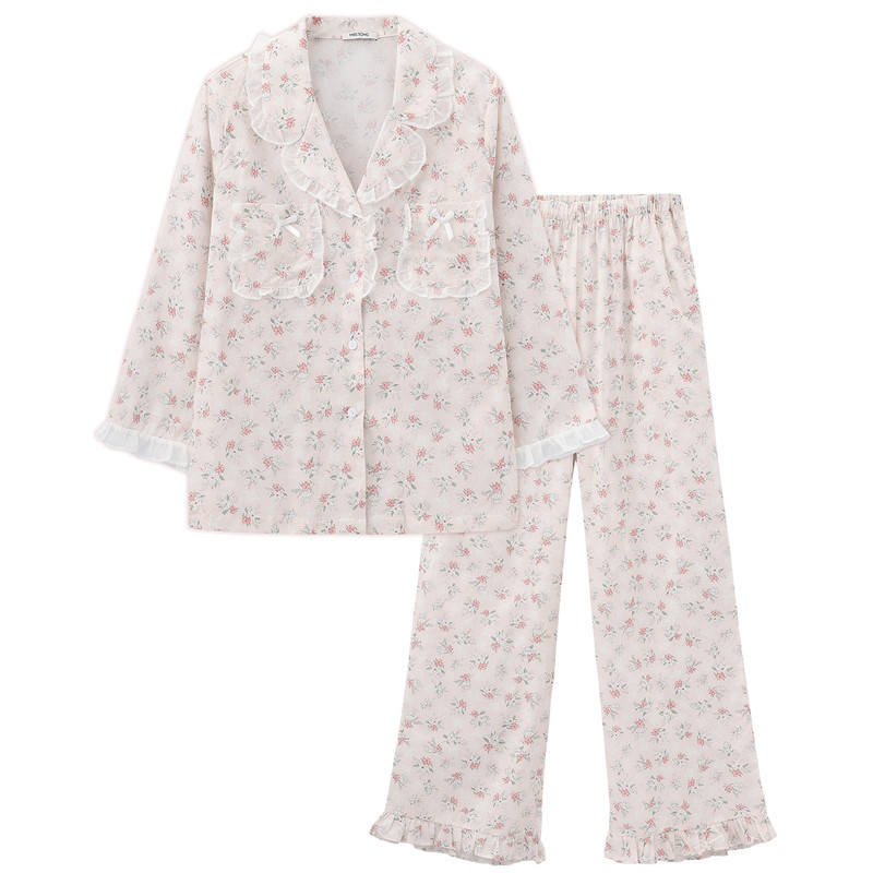 Miss BFF內趣蜜斯纯棉家居服女夏2026新款甜美碎花女生睡衣可外穿