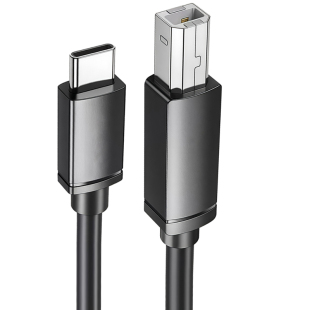 打印机数据线电脑手机连接Typec加长USB3.0笔记本适用佳能mg3680惠普S3380爱普生兄弟工业高速热敏标签机UBY