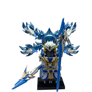 梦麟无双飞将第三方人仔手工拼装积木玩具儿童益智潮玩新品