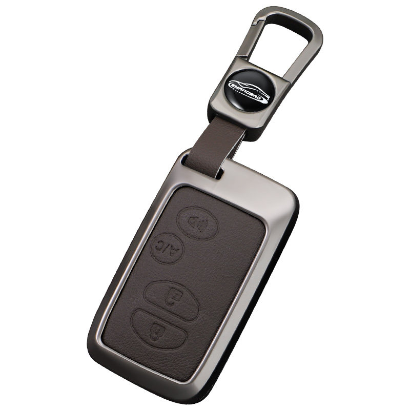 适用丰田老款凯美瑞钥匙套09/10/11款汉兰达普锐斯86锐志车包扣壳