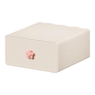 入户桌面玄关收纳盒抽屉式门口钥匙储物盒摆件置物架杂物整理盒子