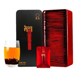 天方茶叶祁门红茶新茶正宗安徽原产地浓香型功夫红茶礼盒装200g