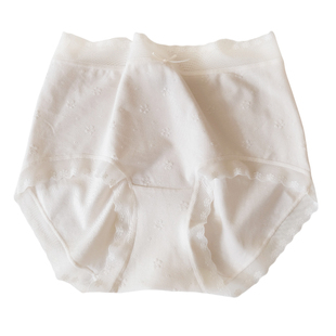 SoftSonnets内裤女纯欲白月光中腰蕾丝柔软透气舒适内裤3条装