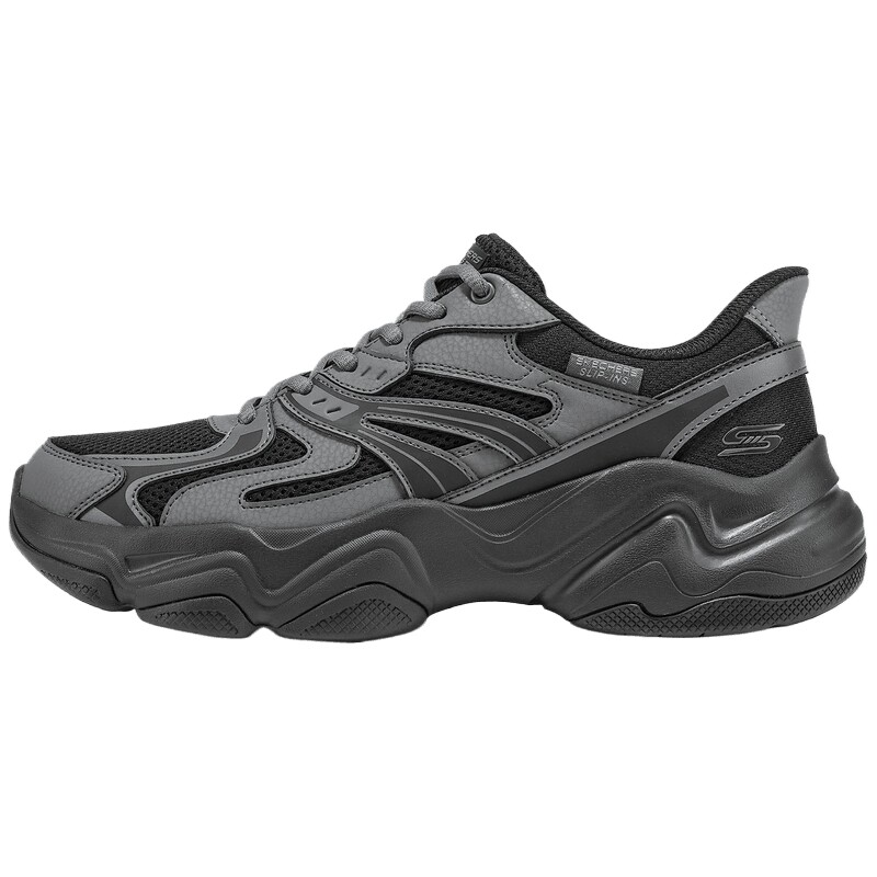 SKECHERS斯凯奇男子BOBS运动休闲鞋118334-BKMT