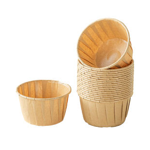 大号卷边纸杯蛋糕纸托纸杯子烘焙空气炸锅烤箱专用食品级麦芬模具