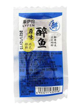 来伊份醉鱼500g绍兴特产下酒菜