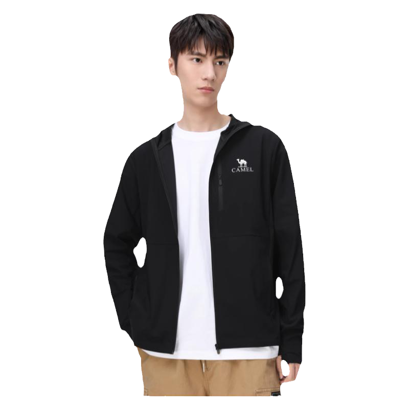 Camel骆驼冷白皮户外原纱防晒衣春夏新款凉感防晒服皮肤衣外套