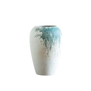 复古陶瓷花瓶大号中式客厅水养插花餐桌民宿高级感创意装饰品摆件