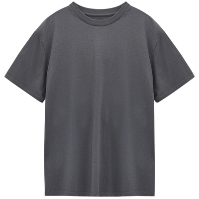 MOORING泊 莫代尔棉宽松短袖T恤 春夏亲肤透气上衣女