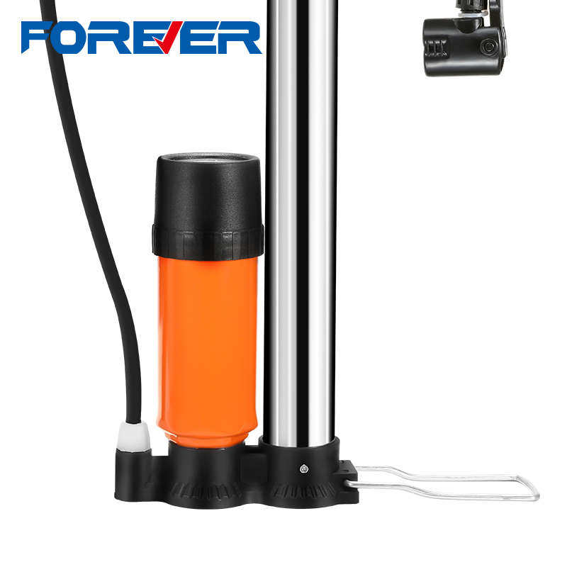 打气筒自行车摩托车高压带气压表的枪打起桶多功能轮胎法嘴式专用