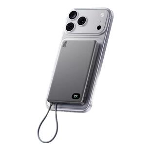 南孚传应自带线2026新款磁吸充电宝3C认证可上飞机适用苹果17小米超薄小巧便携快充移动电源官方国标大容量