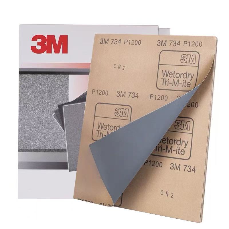 3M734耐水粗磨砂纸干湿两用