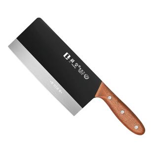 利皇 家用切菜刀切片刀锻打斩切刀厨师专用前切后斩两用刀具厨房