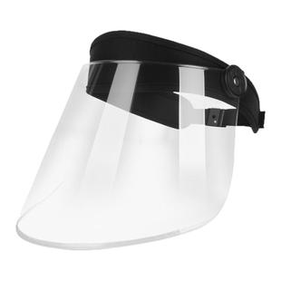 遮雨帽骑行电动摩托车防雨防风面罩高清男女护全脸外卖透明挡雨帽