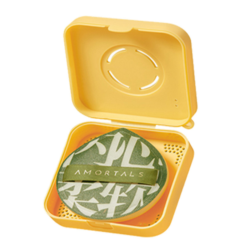 尔木萄粉扑100分美妆蛋盒粉底专用干湿两用气垫粉扑饼散粉尔木葡