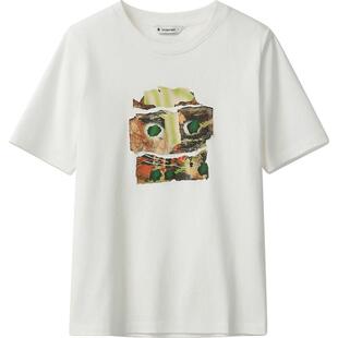 播商场同款Houzichao联名波嘻T恤女夏季松弛感宽松短袖BDR3YD1751