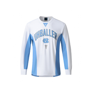 正品NCAA联名款UHBALLER北卡大学运动速干t恤长袖篮球投篮训练服