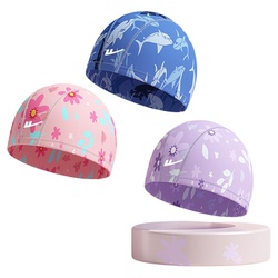 回力儿童泳帽舒适不勒头柔软贴合