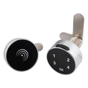 抽屉指纹锁智能锁柜子门锁办公桌密码锁铁皮文件柜床头柜衣柜锁