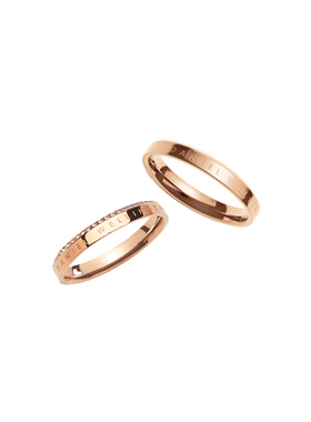 DW情侣对戒精巧质感浪漫时尚