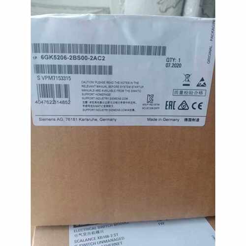 议价西门子6GK5206-2BS00-2AC2全新原装正品交换机6GK52062BS002A