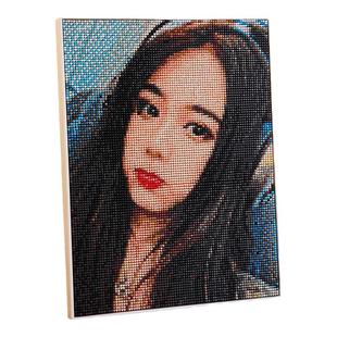 照片定制diy手工生日礼物七夕送女友朋友纪念拼图钉子画高级小众