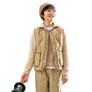 巴拉巴拉童装儿童羽绒马甲秋冬装2025男童女童轻薄休闲背心中大童