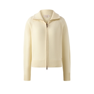 Eland衣恋毛针织衫女长袖外套开衫2025冬季新款