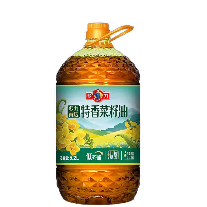 多力菁选特香非转基因菜籽油5.2L