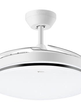公牛无叶风扇灯新款餐厅卧室无叶风扇灯吸顶隐形风扇灯电扇吊扇灯