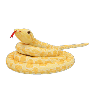 仿真黄金大蟒蛇玩偶毛绒蛇玩具蛇年吉祥物公仔娃娃儿童新年小礼物