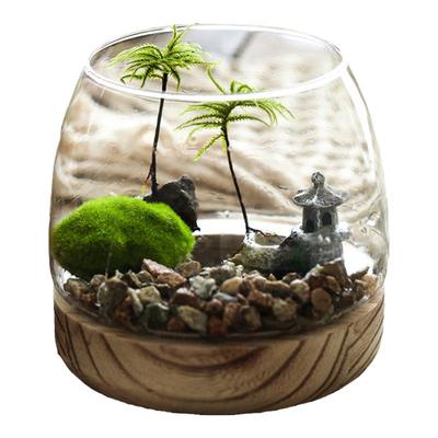 轻奢风北欧鱼缸花瓶玻璃