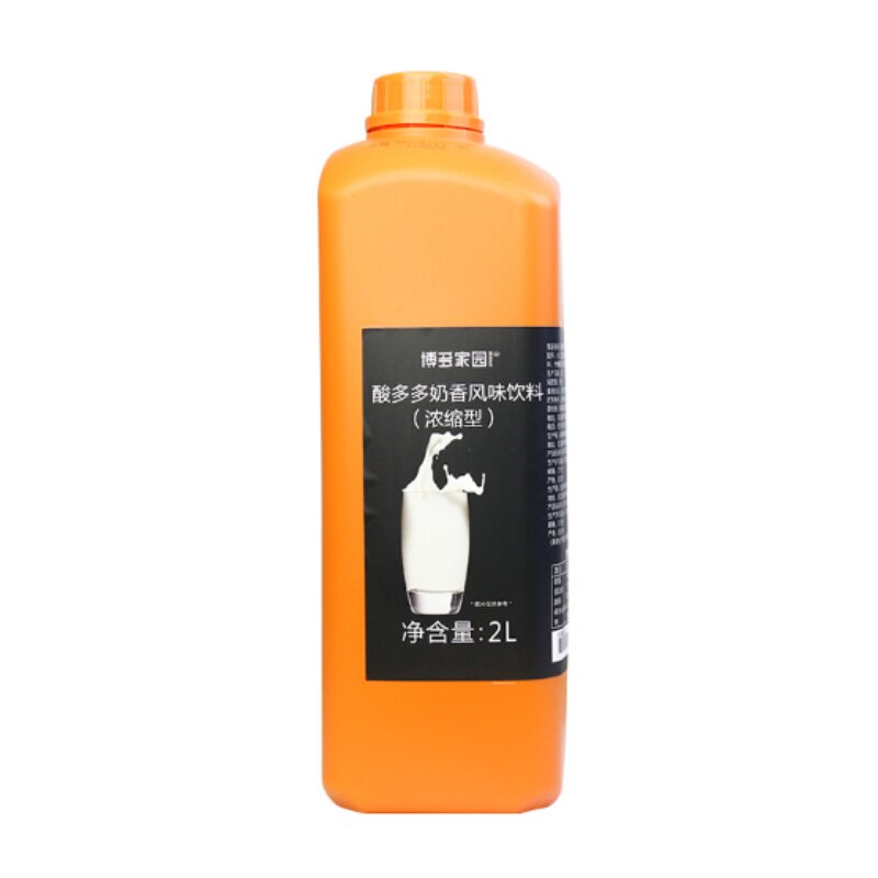 博多家园酸多多奶香风味饮料浓浆优格乳奶香味果酱新品奶茶原料2L