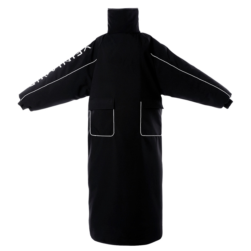 电动车挡风被冬季加绒加厚电瓶车挡风罩反穿防水防雨防风防寒衣服