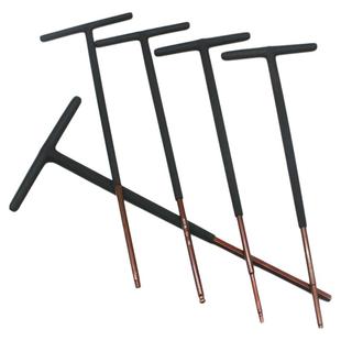 特长T型内六角扳手加长内6角内六方t字螺丝刀一体式+热熔包胶防滑