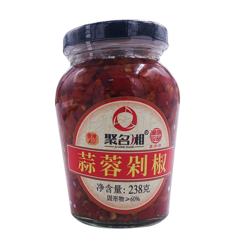 聚名湘蒜蓉剁椒210g湖南超辣火锅
