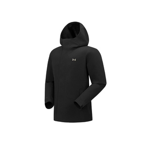 安德玛UA官方男士羽绒冲锋衣冬季运动鸭绒登山防风防水三合一外套