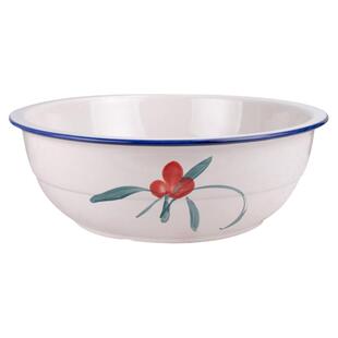 陶瓷和面盆大号老式家用粗陶加厚加深揉面发面晒酱酿酒粗陶大口径