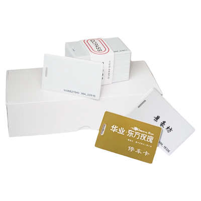 加厚带孔ID厚卡IC白门禁