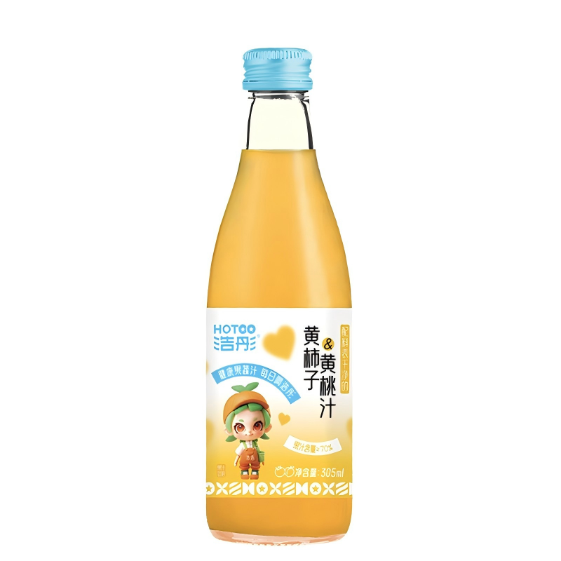 浩彤黄桃黄柿子复合果汁